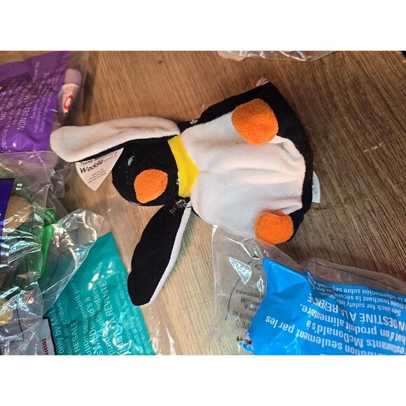 McDonald's TY Beanie Babies Complete Set of 12 In Original Bags 1998 Series - Picture 16 of 16